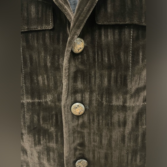 John Varvatos Collection velvet button front jacket. Size EU 48 USA 38 - Picture 10 of 14